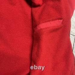 Rare 80s Vintage red bomber Ralph Lauren jacket size M