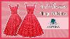 Red Polka Dots Vintage 1950s Dress Zapaka Vintage