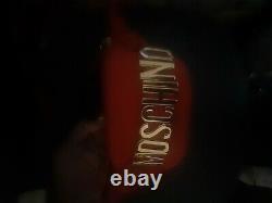 Red vintage redwall moschino fanny pack rare
