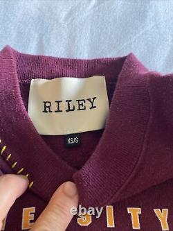 Riley 1880 Vintage Tasmanian Devil Embellished Sweatshirt Wms XS NWT Warner Bros