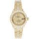 Rolex 18k Gold President 26mm Datejust 69178 Vs Diamond Champagne Watch 4.46 Ct