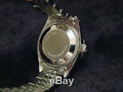 Rolex Datejust Ladies Stainless Steel Watch 18k White Gold MOP Diamond 6917