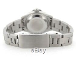 Rolex Datejust Ladies Stainless Steel Watch White MOP Diamond Dial Diamond Bezel