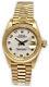 Rolex Datejust President 18k Yellow Gold Jubilee Dial Ladies Watch 6917
