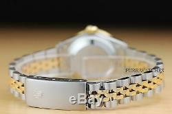 Rolex Ladies Datejust 18k Yellow Gold Diamond Bezel, Silver Dial, And Lugs Watch