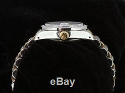 Rolex Ladies Datejust Oyster Diamond Dial Bezel Watch