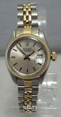 Rolex Oyster Perpetual Date 6917 Ladies Watch With BOX And PAPERS ALL ORIG 1977