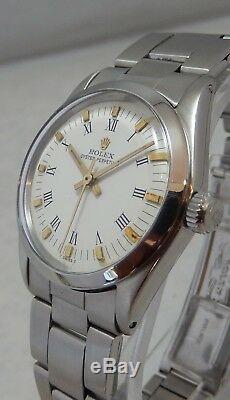 Rolex Oyster Perpetual Mid Sized Stainless Steel Mens/Boys/Ladies Watch 1966