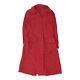 Sportmax Women Red Long Overcoat Vintage High End Designer Coat Vtg