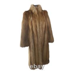 Stunning Women's Full Length Red Fox Fur Stroller Coat