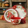 The Pioneer Woman Vintage Floral 12 Pc Dinnerware Set Service For 4 Plate New