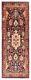 Traditional Vintage Hand-knotted Carpet 3'7 X 9'10 Wool Area Rug