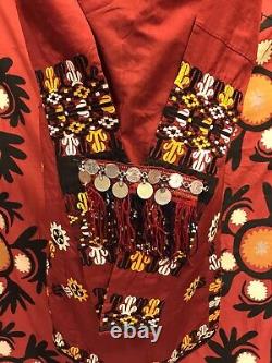 Turkoman kaftan chirpy unique kaftan clothe vintage ethnic handembroidery Jacket