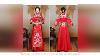 Us 123 93 Red Vintage Chinese Kimono Women S Long Qipao Cheongsam Wedding Evening Dress Review