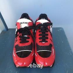 VTG RARE Spring 1997 Chanel Shoes Red