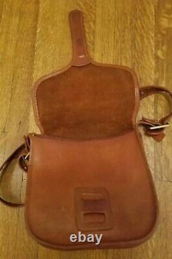 Vintage 60s/70s Coach NYC Bonnie Cashin Courier Saddle Bag Purse Tan Red Brown