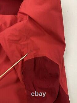 Vintage Arcteryx Theta XCR Windbreaker Jacket Womens Size Small Red
