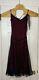 Vintage Betsey Johnson Women's Formal Black Lace Overlay Red Dress 4 Gothic