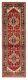 Vintage Bordered Hand-knotted Carpet 2'7 X 8'0 Traditional Wool Rug
