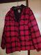 Vintage Carhartt Coat Red Plaid Ladies Large Free Shipping