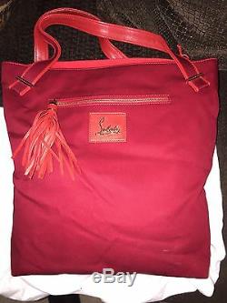 Vintage Christian Louboutin Handbag Red Neiman Marcus From 2011