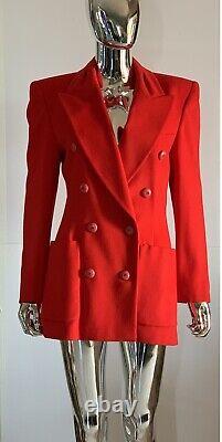 Vintage Escada Red Jacket