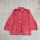 Vintage Glamour Alls Chore Jacket Womens Medium Red 1950s Sanforized Denim