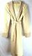 Vintage Haar Saks Fifth Ave 100% Wool Long Hooded Belted Coat See Measurements