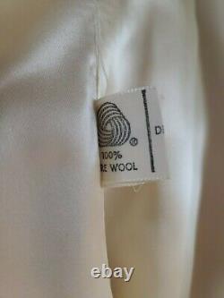 Vintage HAAR SAKS FIFTH AVE 100% Wool Long Hooded Belted Coat See Measurements