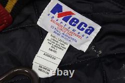 Vintage High School Letterman Bomber Jacket all Leather Meca Sportswear