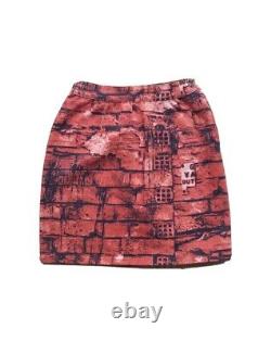 Vintage Jean Paul Gaultier Skirt Fight Racism Brick M