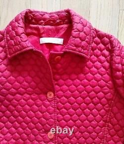 Vintage Miu Miu Jacket Quilted Women Sz. S IT42 Nylon Made in Italy Spring Light