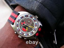 Vintage Omega Seamaster Soccer Time Jumbo Men's Wrist Watch 1970's
