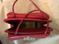 Vintage RARE 1960's Bonnie Cashin Coach Mini Safari Tote Handbag