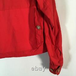 Vintage Ralph Lauren Fishing Hunting Jacket size 8 Womens EUC Red fly fish plaid