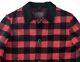 Vintage Ralph Lauren Red Black Buffalo Check Plaid Lined Wool Jacket Sm