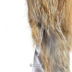 Vintage Red Fox Fur Coat Womens Size Small/Medium