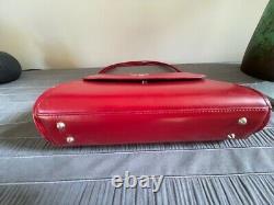 Vintage Red Prada handbag Purse Medium size