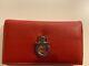 Vintage Red Pre-owned Women's Salvatore Ferragamo Leather Wallet-great Quality