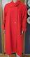 Vintage Womans Swing Coat Red Montaldos Ernst Strauss 1-2x Union Made Lined Wool