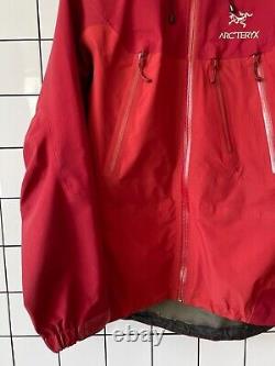 Vintage Womens ARCTERYX Jacket Gore Tex Shell Beta AR Coat Red Size M