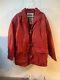 Vintage Z Cavaricci Women's Leather Jacket Size Large Red (l2)