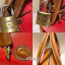 VintageDooney & BourkeR91 Gladstone Bag-ULTRA Rare RED Complete