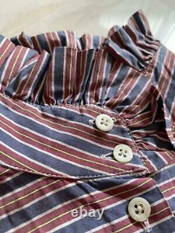 Vivienne Westwood Anglomania vintage shirt red & blue stripes size 42 (UK 8 10)