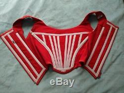 Vivienne Westwood vintage red satin orb corset 42