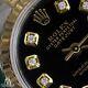 Women's Rolex 26mm Datejust Black Diamond Accent Dial Jubilee