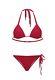 Womens Prada Sport Vintage Bikini Set 2 Piece Pink Red Tab Logo It40 It42