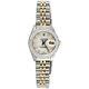 Womens Rolex Diamond Watch Mop Dial 6917 Datejust 18k/ Steel Jubilee Band 1 Ct