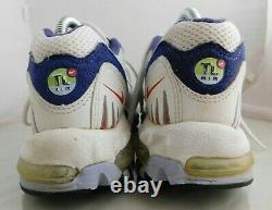 Womens Vintage Nike Air Max TL Athletic Shoes Size 6 Color Blue White Red
