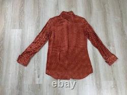 Womens vintage blouse Emporio Armani Size 38 Color Red